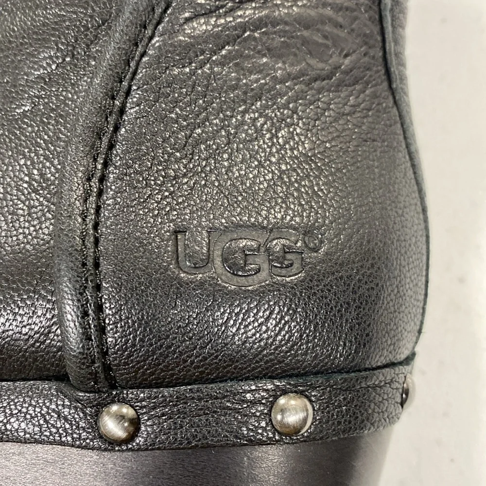 UGG Australia Women's Black Boots, studded, US size 9 - Picture 4 of 10